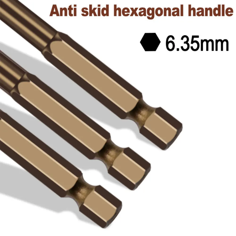 Binoax 4/5/6/7 Pcs Cross Hex Tile Drill Bits Set for Glass Ceramic Concrete Hole Opener Brick Hard Alloy Triangle Bit Tool Kit