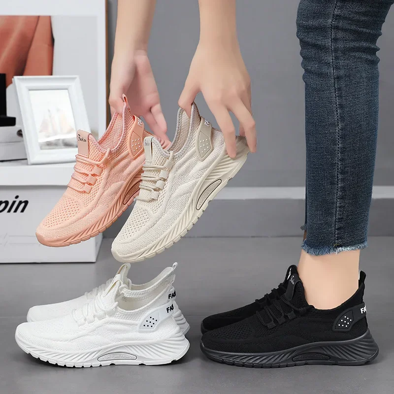 2024 Summer New Women's Fashion Casual Shoes Outdoor Sports Single Shoes Mesh Breathable Trendy Shoes Children