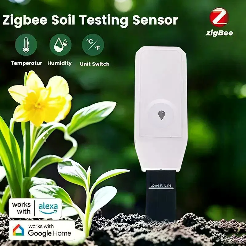Smart ZigBee Soil Moisture Sen - огляд і ціна Plant Sensor