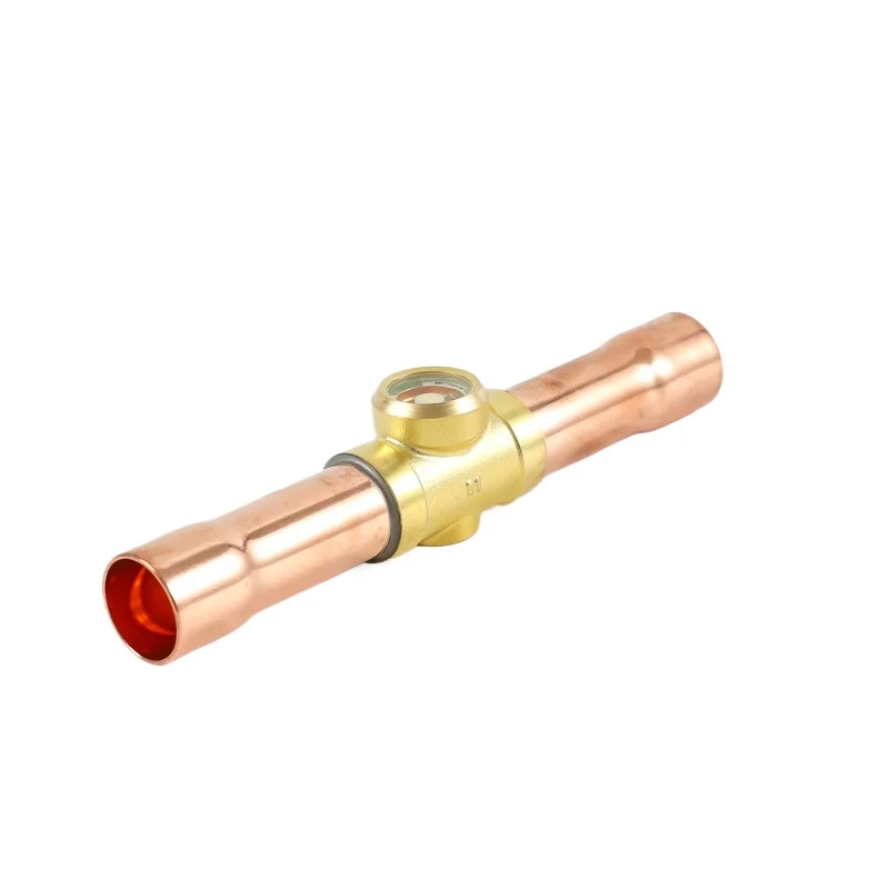 For  Detects Changes in Refrigerant Performance Brass Sight Glass