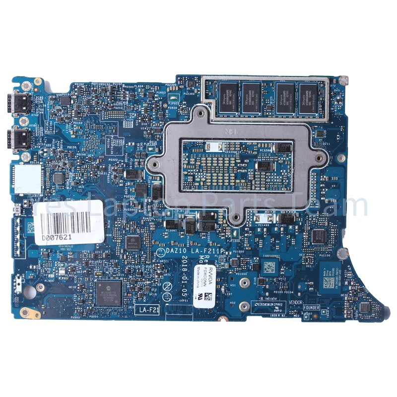 LA-F211P для ноутбука Dell 9575 P73F Mainboard00D6DD 0N338G 0M94HV 0N338G 05MJK3 i5-8305G i7-8705G, материнская плата ноутбука