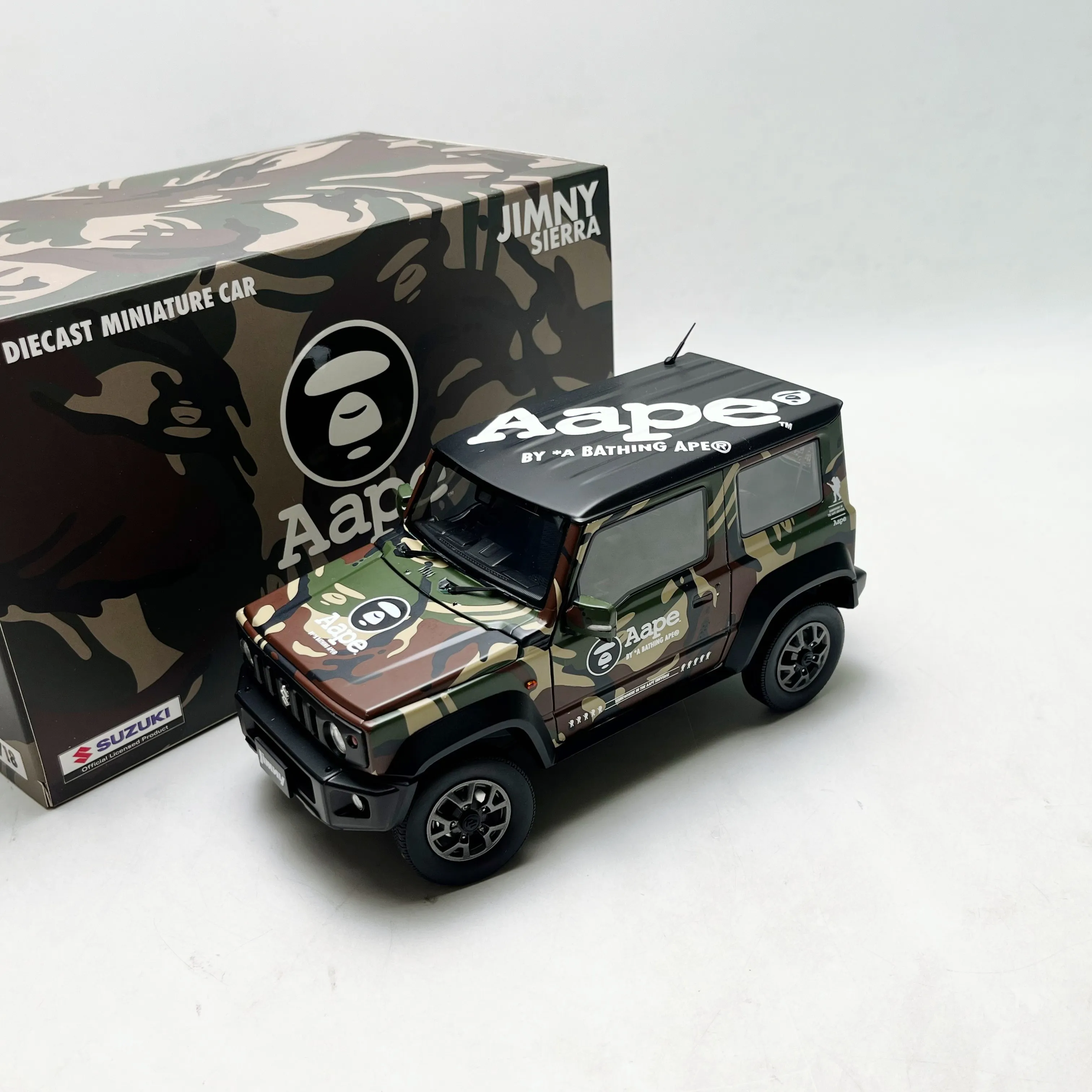 Modello Di Auto In Lega Suzuki Jimny Aape Pressofuso In Scala Bm 1/18
