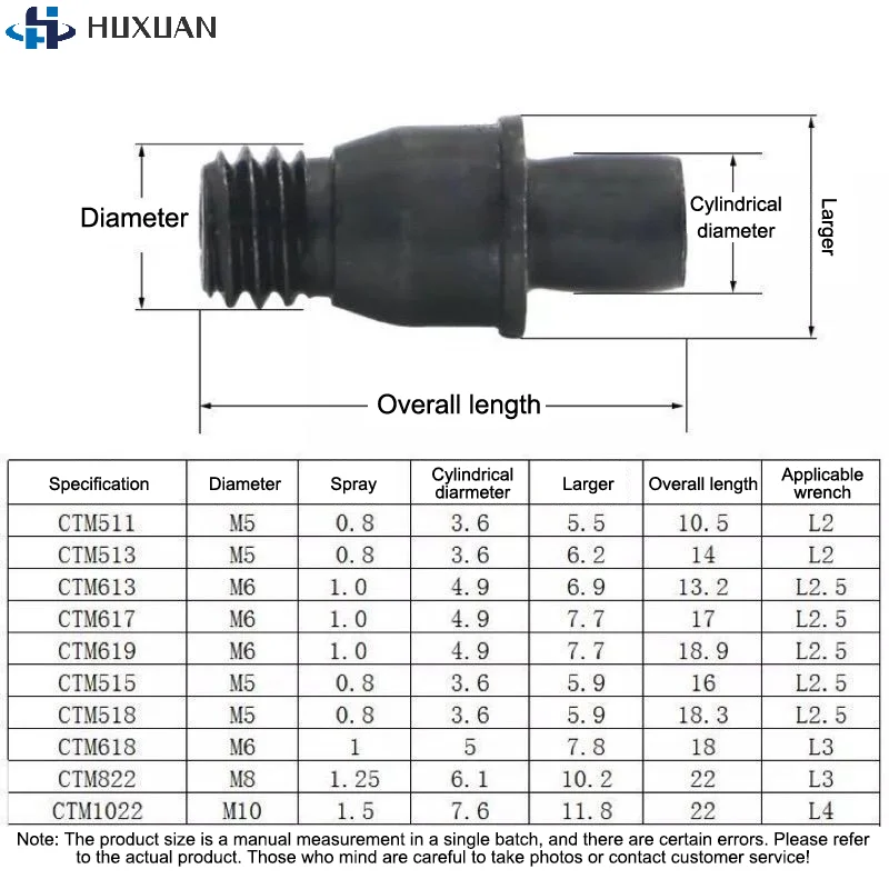 10 Pz CTM510 CTM513 CTM613 CTM617 CTM822 CTM1022 Utensile Da Tornitura Perno Di Bloccaggio Perni Tornio Cnc Vite Perno Accessori