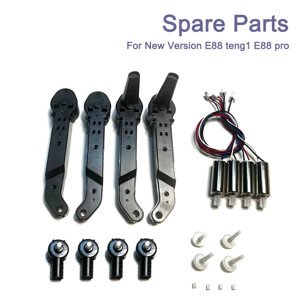 

Arm Shell CW CCW Motor Engine Base Gear Kit Spare Part for New Version Drone E88 teng1 E88 Pro FPV Quadcopter DIY Accessory