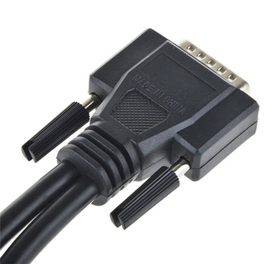 PN 405048 6Pin 9pin Y Cable for Nexiq USB Link 125032 Diesel Truck Deutsch Adapter 6 Pin 9 Pin To DB15 PIN Male OBD Connector