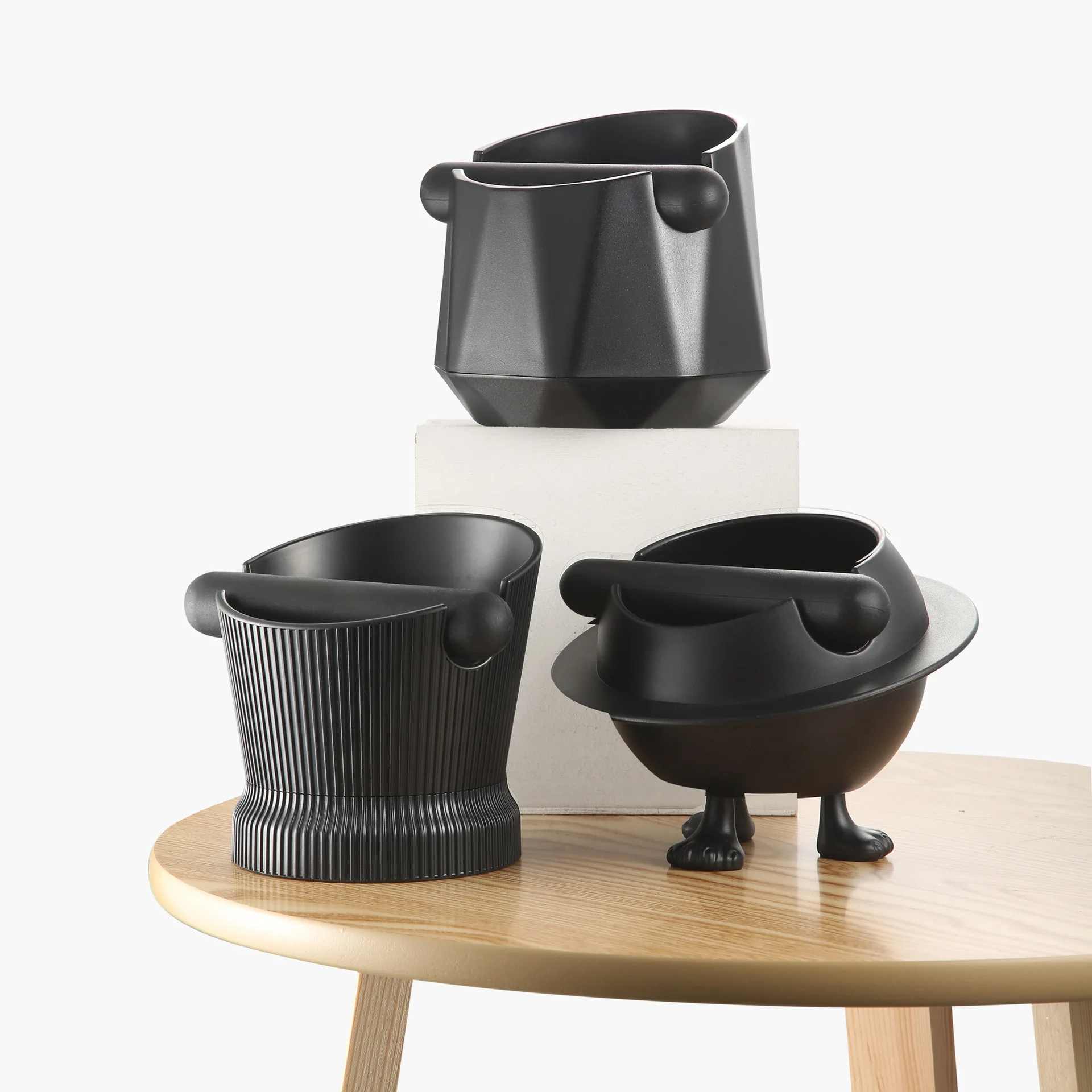 

Маленький контейнер для отходов в форме футбольного мяча, аксессуары для домашнего кофе, бак для кофе