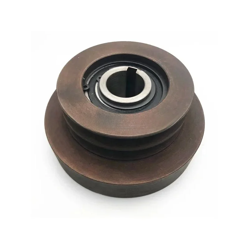 Industrial Construction Centrifugal Clutch Dual Pulley 25.4Mm Bore For 60HP Engine