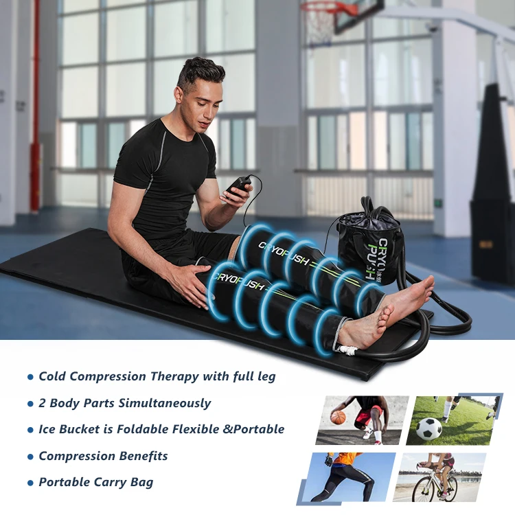 Ice Gel Compression Cold Therapy Machine Professional Athlete Knee Joint Rehabilitation Physiotherapy Equipment