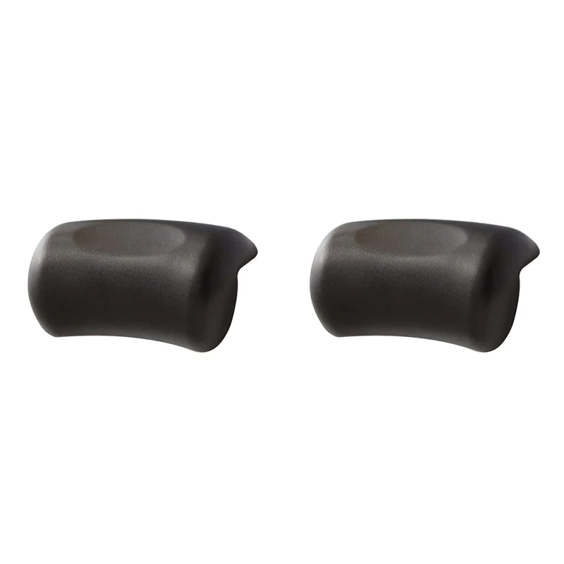 

ABUH-2X SPA Bath Pillow Non-Slip Bathtub Headrest Soft Waterproof Bath Pillows With Suction Cups Bath Neck Cushion Black