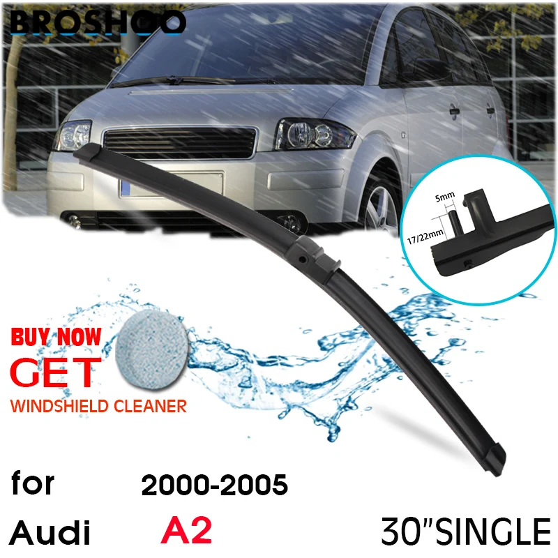 BROSHOO Car Windshield Wiper Blade Rubber 30