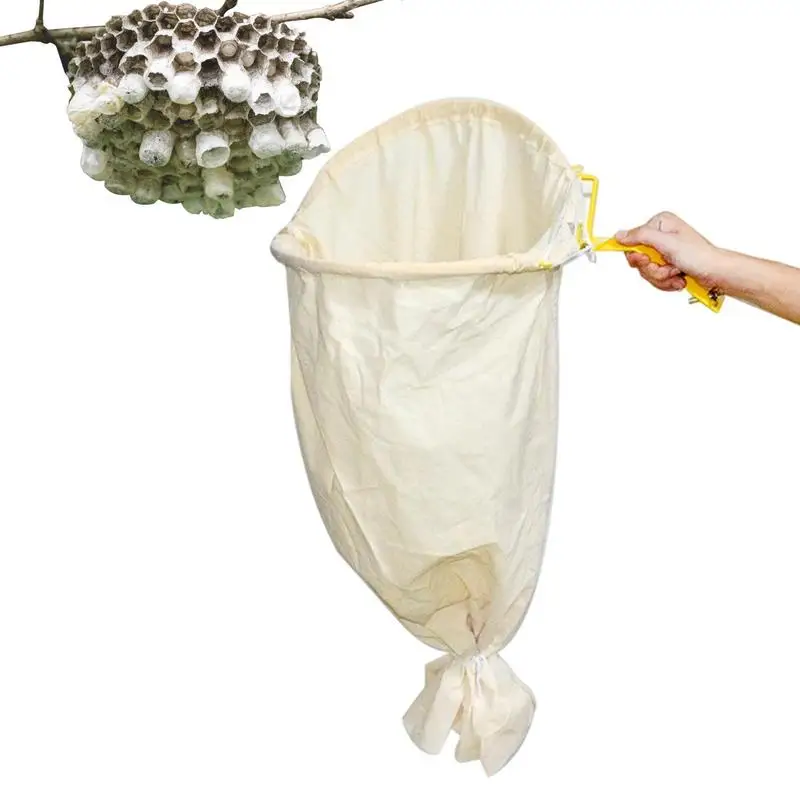 Bee Catcher Net Swarm Trap Bee Catcher Trap Portable Swarm Cage With Telescopic Pole Bee Recruit Tool For Beekeeping Supplies