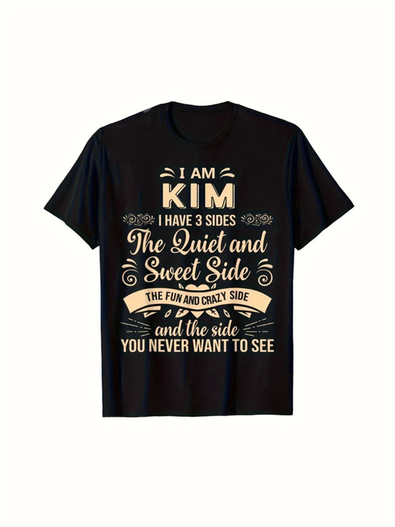 

Хлопковая футболка унисекс с рисунком — футболка с забавной надписью «Мексикан-Канадская гордость, у меня три стороны», черная с бежевым принтом, стандартный крой