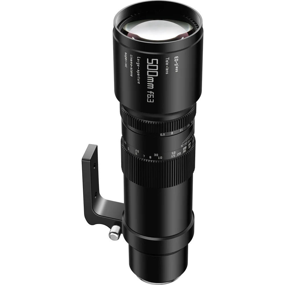 TTArtisan 500mm F6.3 Telephoto Lens Full Frame Camera Lens Comes with Tripod Mount Ring for Humanist Photography