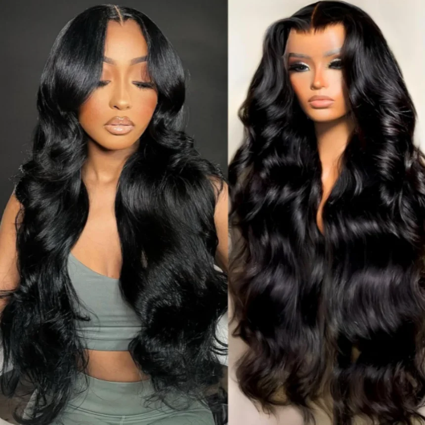 

13x4 Transparent HD Lace Front Wig Body Wave 100% Raw Vietnamese Wigs Pre-Plucked for Women 13x6 Lace Frontal Human Hair Wigs