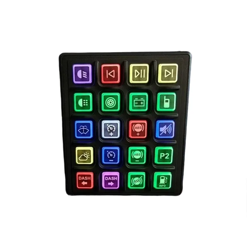 Simulated Racing Game Central Control Box Euro Truck Multifunctional Control Button Box For Fanatec SIMAGIC MOZA