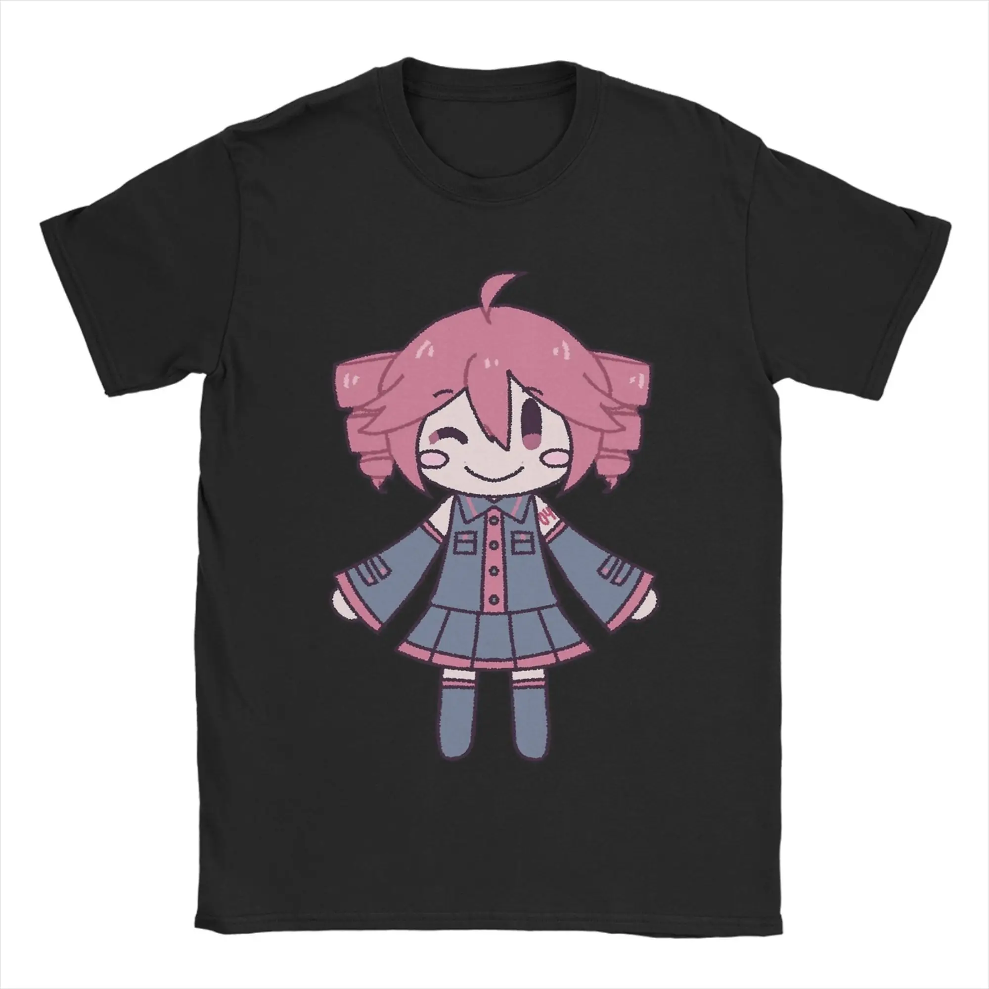 ノベルティカサネテトボーカロイド-tシャツユニセックスラウンドネック半袖トップス綿夏服