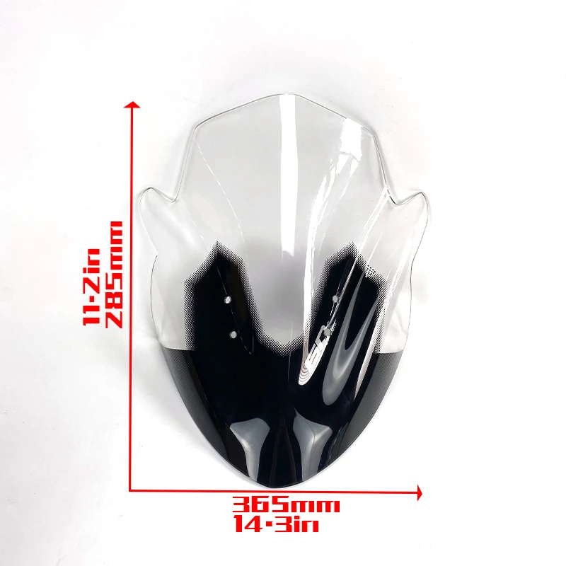 For Kawasaki Er 6N er-6n 2012-2017 motorcycle ABS windshield winddeflector protection fairing, windproof deflectors