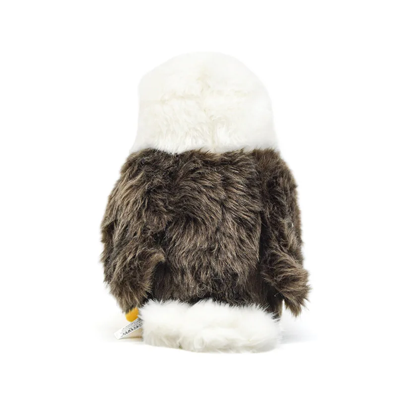 ตุ๊กตาขนนุ่มรูปนกอินทรีเหมือนจริง น่ารัก ขนาดเล็ก ของตกแต่งบ้าน สวน ถ่ายรูป ของประดับตกแต่ง นกปลอม