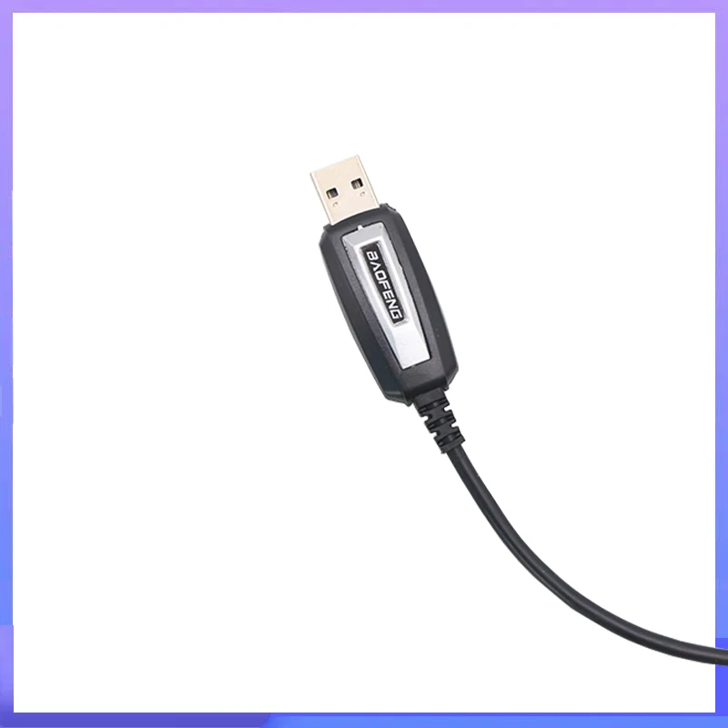 USB Programming Cable With CD for Baofeng UV-5R UV 888S UV-S9PLUS UV-13 16 17 21 Pro Quansheng UV-K5 5R Plus Walkie Talkie Radio