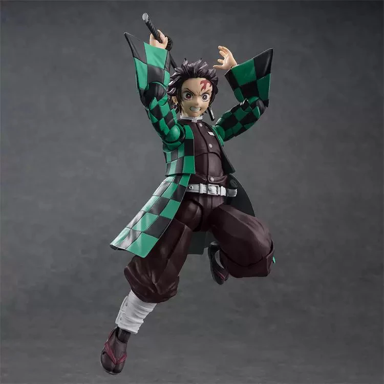 [متوفر] بانداي SHF شيطان القاتل: Bentai SHF المشمش المطهر Suzuro Tanjiro Yatoko Tomooka Yoshioka Akaza يمكن تحريك الشكل