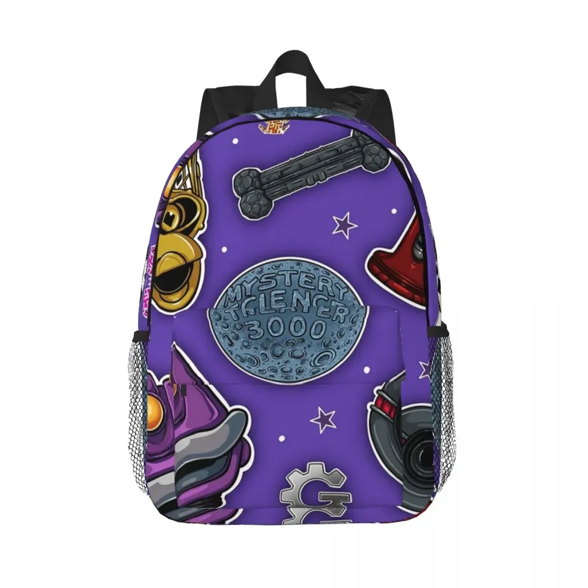 MST3K Pattern Backpacks Boys Girls Bookbag Fashion Students School Bags Travel Rucksack Shoulder Bag Large Capacity