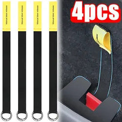 Rear Door Emergencies Safety Pull Rope for Tesla Highland 2024 for Model Y 2021-2023 Emergency Handle Car Accessory 4/1PCS