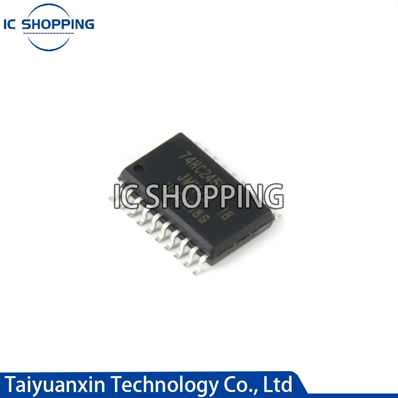 10PCS ICN74HC245 SM74HC245D 74HC245 74HC245D Wide Body 7.2MM SOP20 IC New