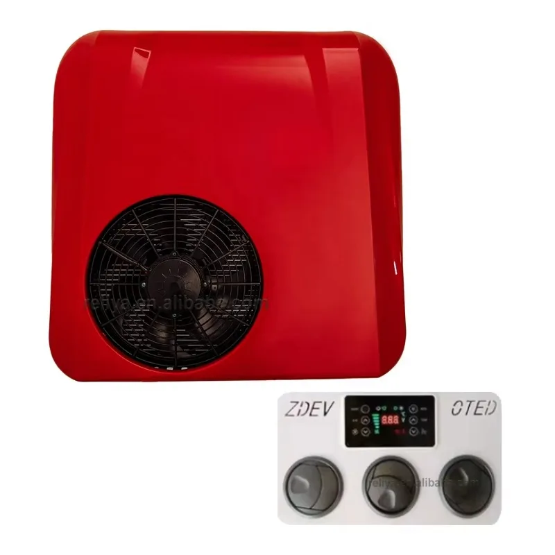 เครื่องปรับอากาศแบบติดหลังคารถบ้าน 220v อินเวอร์เตอร์ สำหรับรถบ้าน รถคาราวาน เครื่องปรับอากาศบนหลังคา ชุดเครื่องปรับอากาศสำหรับรถบ้าน