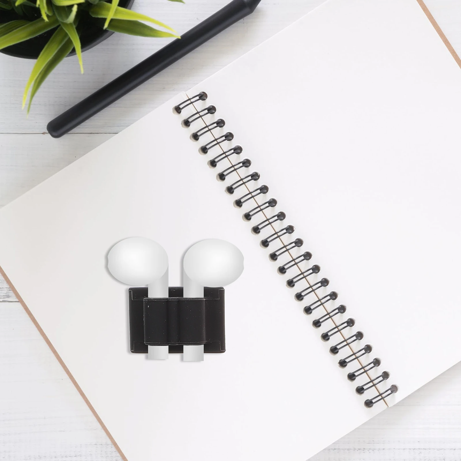 

10 Pcs Earphone Case Lightweight Watch B Holder Silicone Earbuds Clip Wireless Headset Shelf Non Irritating PHONE