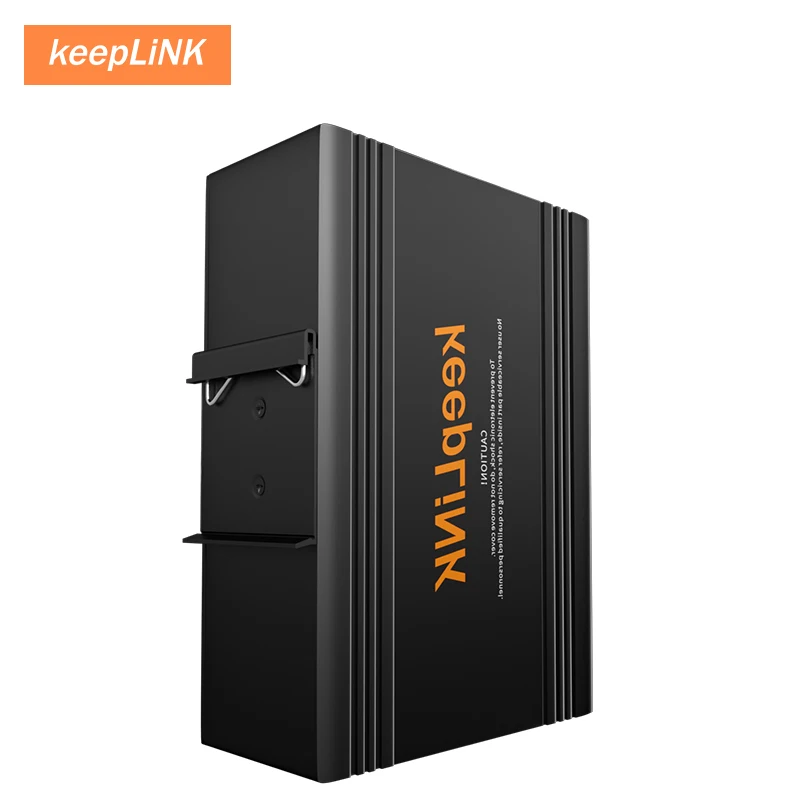 KeepLiNK Industrial Managed 10-Port Gigabit Switch with 8-PoE Ports and 2-SFP Uplink