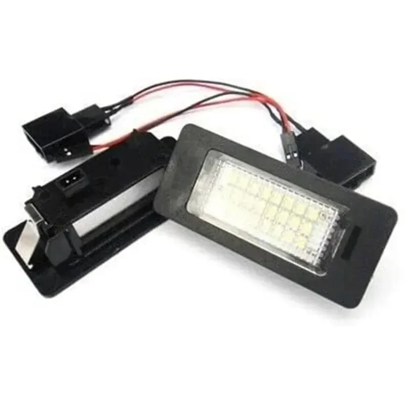 

New for 2pcs 3AF943021A 4G0943021 1K9943021A 1K9943127A for Car LED Number License Plate Light Octavia Superb Rapid Yeti Fabia