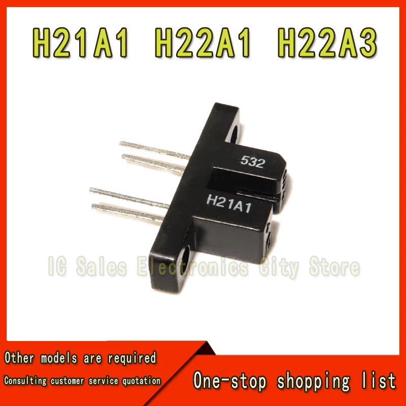 10 Stuks H21a1 H22a1 H22a3 Transmissieve Optische Onderbreker Infrarood Foto-Elektrische Schakelaarsensor