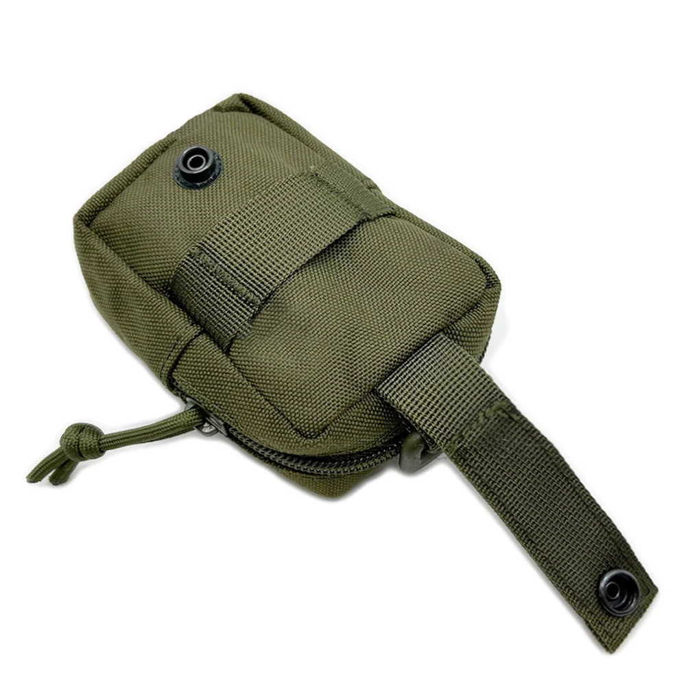 Taktische Mini-MOLLE-Tasche, kompakte Mehrzweck-EDC-Batterie-Zigarettenetui-Kartenhalter-Gürteltasche für Jagd, Trekking, Laufen, Camping – Detail 7