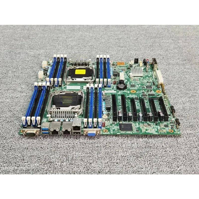 Be Suitable for Lenovo Dual-way X99 Server Motherboard C612 Chip E-ATX 2680v4 Supports Independent Nvme Startup