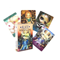 Alice The Wonderland Oracle Guidance Divination Fate Tarot Cards Deck Board Game Party Playing Card Board games