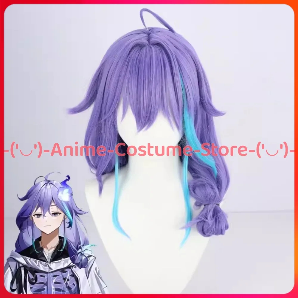 

VTuber Minase Rio ling, парик для косплея, герои, персонаж аниме, Хэллоуин, карнавальный костюм для вечеринки, парики, термостойкие синтетические волосы