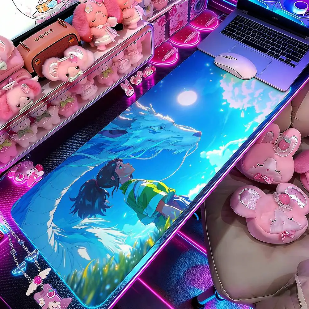 

Коврик для мыши «Аватар: Тайна Коко» (Spirited Away) для компьютера, ноутбука, офиса, большой, с пейзажным рисунком
