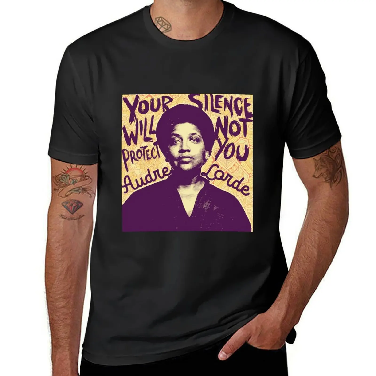 Audre Lorde T-Shirt for a boy boys animal print Blouse mens tall t shirts