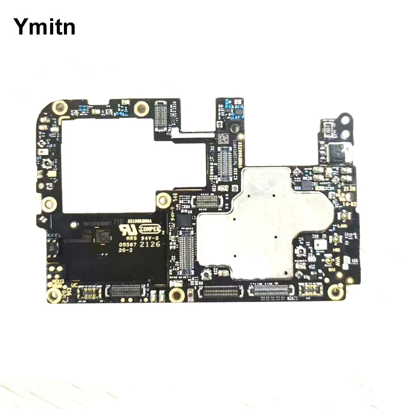 Ymitn Unlocked Main Mobile Board Mainboard Motherboard With Chips Circuits Flex Cable For Xiaomi MIX 4 Mi MIX4