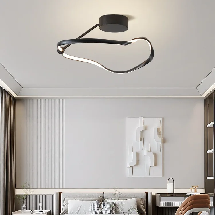 مصباح سقف بسيط وحديث من الشمال مصباح غرفة النوم الرئيسي مصمم مصباح غرفة الكتب