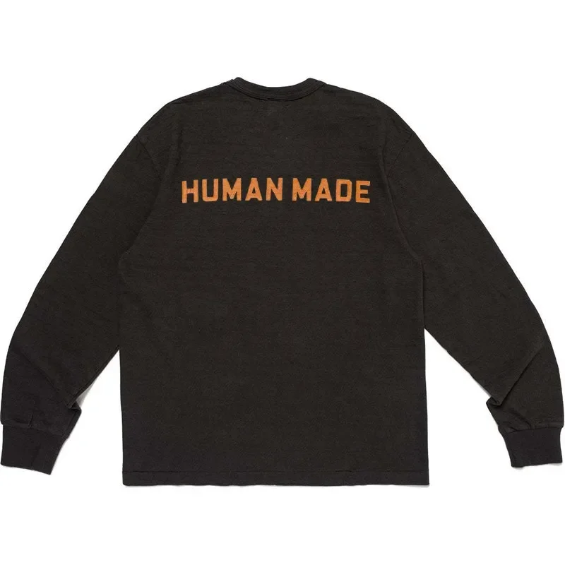 2026 New Human Made Graphic L/S Tee Relaxed Fit Unisex Streetwear