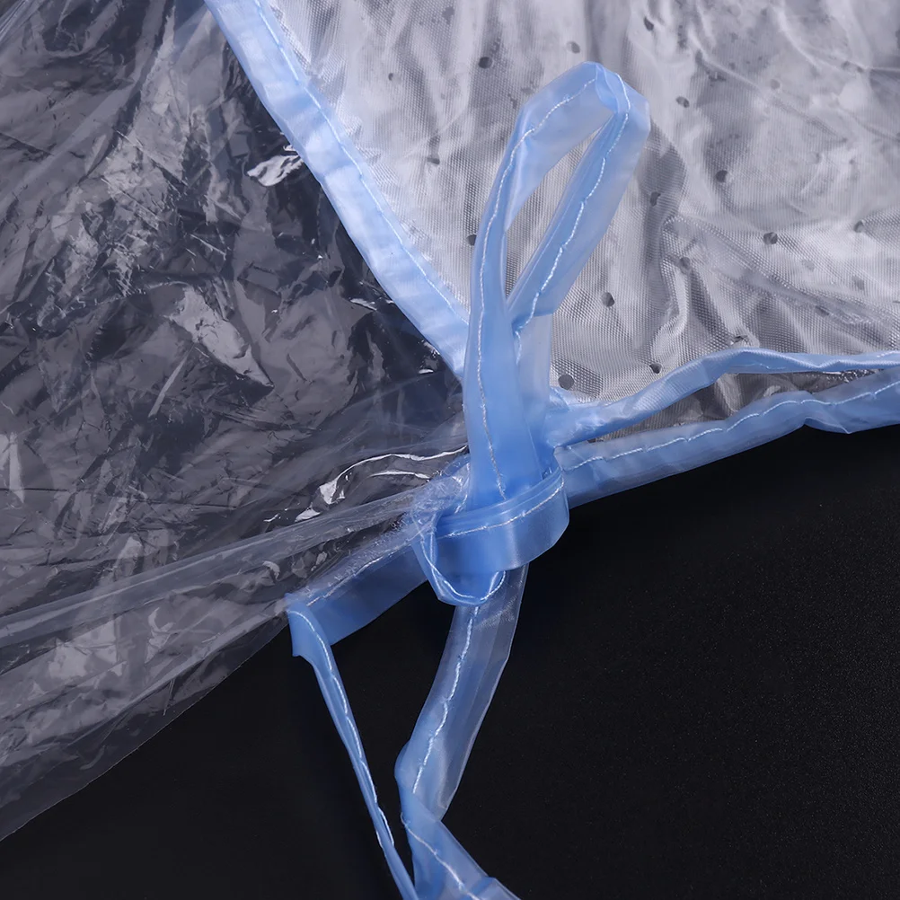 

12Pcs Hair Dyeing Cap Flexible Plastic Highlighting Hat Professional Salon Hair Coloring Shawl Neck Protection