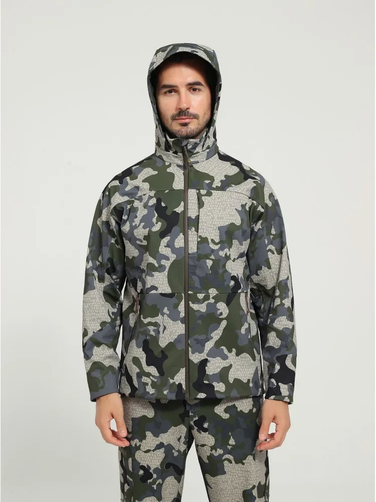 High Quality Jetstream Jacket Eptfe Film Fleece Lining Breathable Comfortable Winter Camouflage Fishing Hunting Clothing