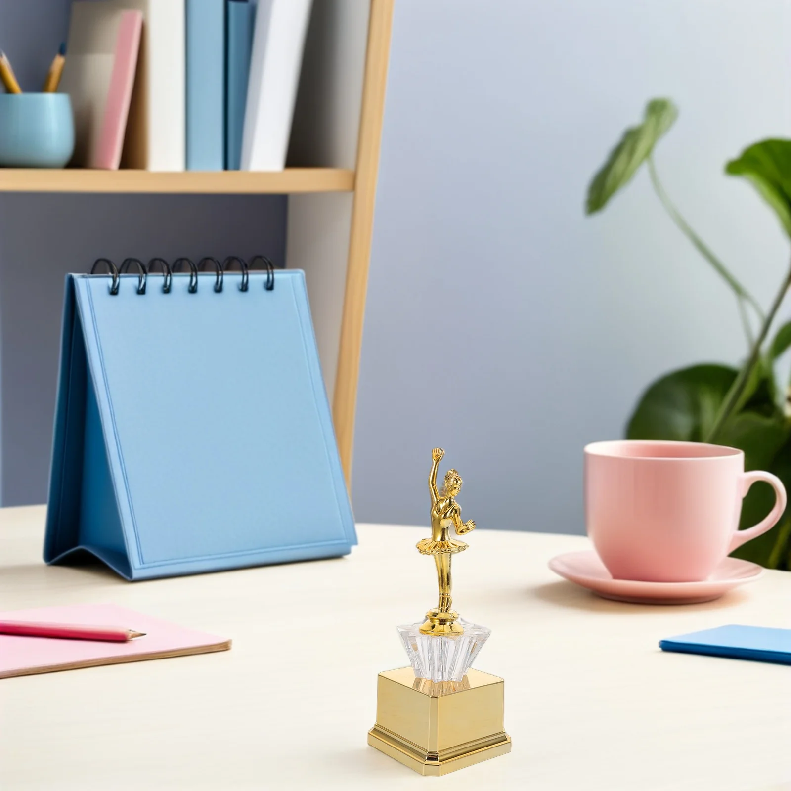 Dance Competition Trophy Plastic Mini Gold Award Cup For Ballet Dancing Winner Small Trophy Sports Contest Prize Awards