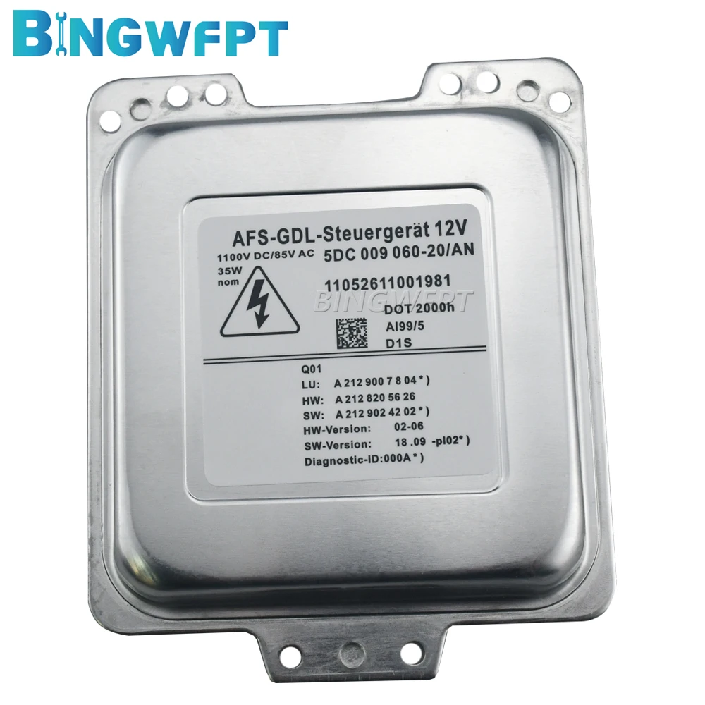 

5DC 009 060-20 AN D1S Модуль балласта ксеноновых фар HID для Benz E350 5DC 009060 -20 5DC 009060 20 5DC 00906020