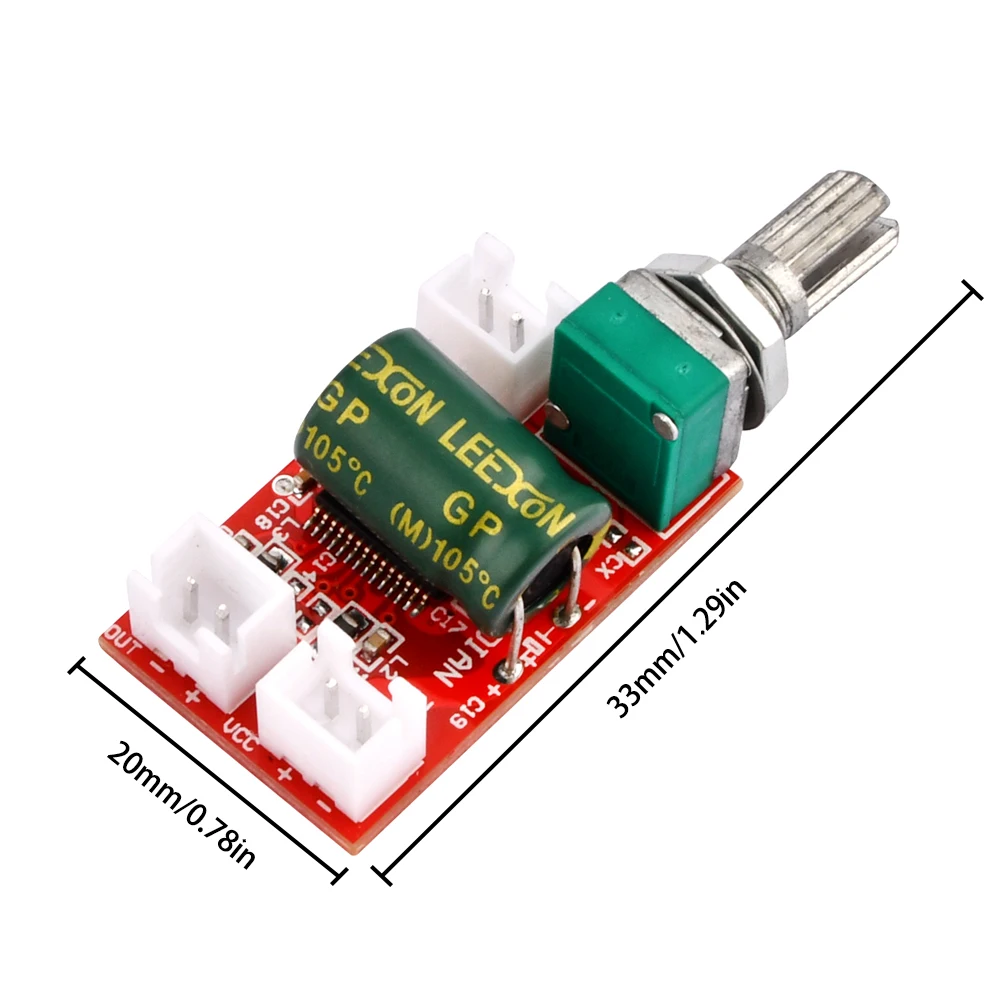 DC 8-24V TPA3110D2 Mono Digital Amplifier Board AMP Module 1 * 30W Digital Amplifier Board Audio Stereo Sound amplifier board