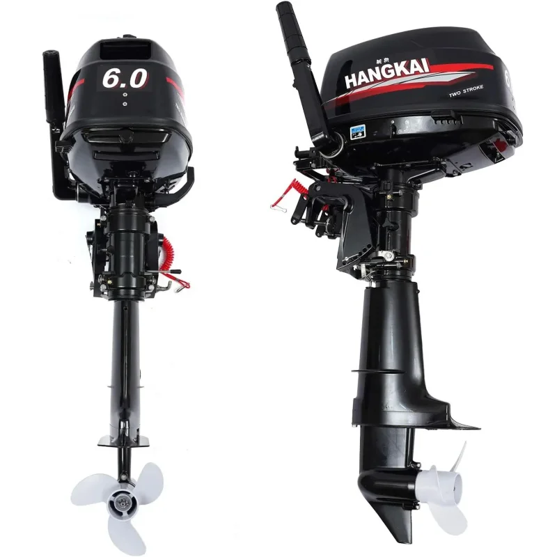 

Cheap 6HP 2 Stroke, Hangkai Boat Outboard Motor, Water Cooled Gasoline Motors, Short Shaft Marine Engine, Factory Sale