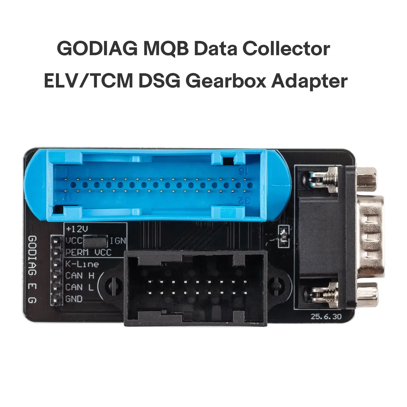 GODIAG MQB Data Collector ELV/TCM DSG Gearbox Adapter work with  OBD2 Jumper and Gearbox Adapters