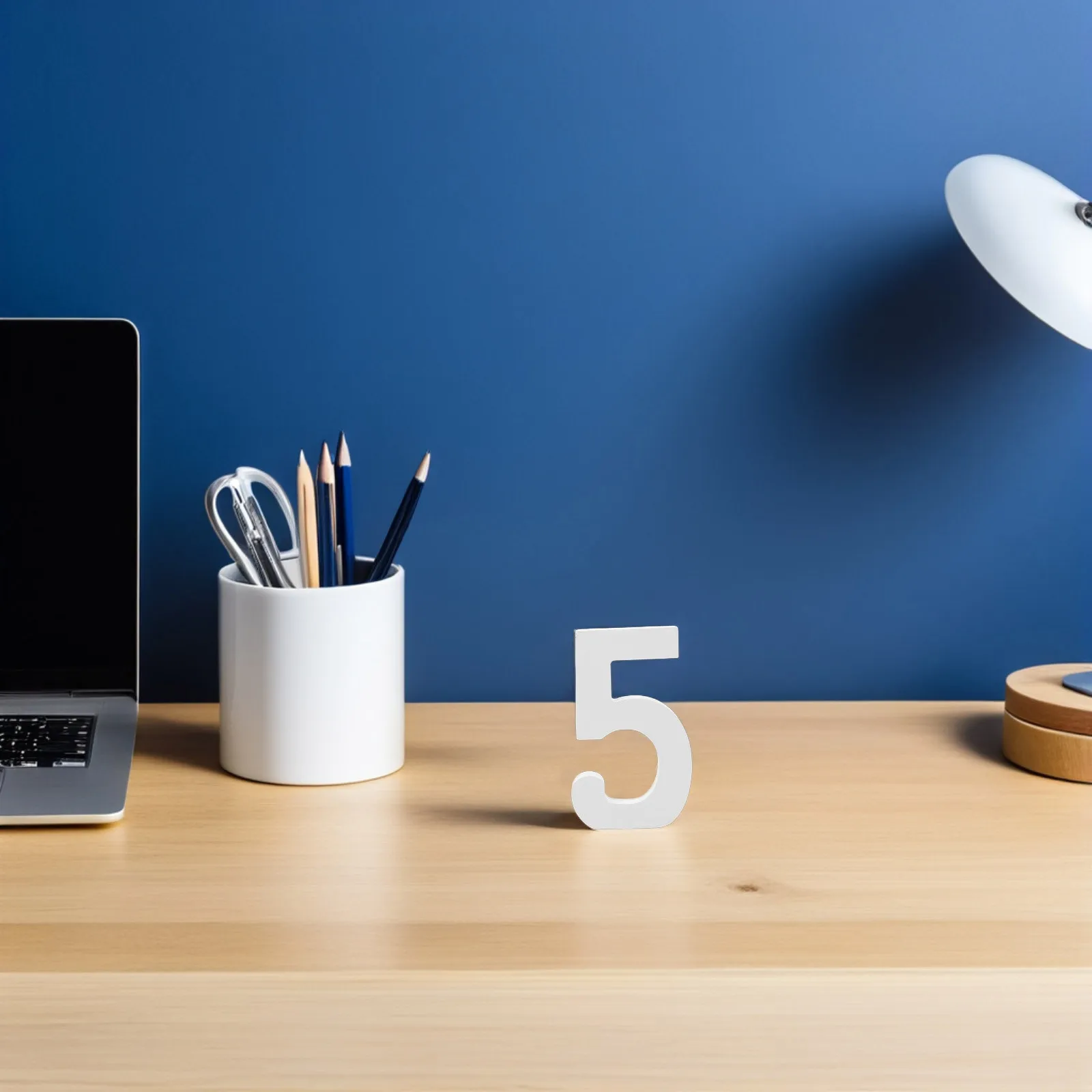 

3Pcs Unfinished Wood Number Decorative Standing Slices Sign Board DIY Craft White Wall Home Birthday Party White Wood Numbers