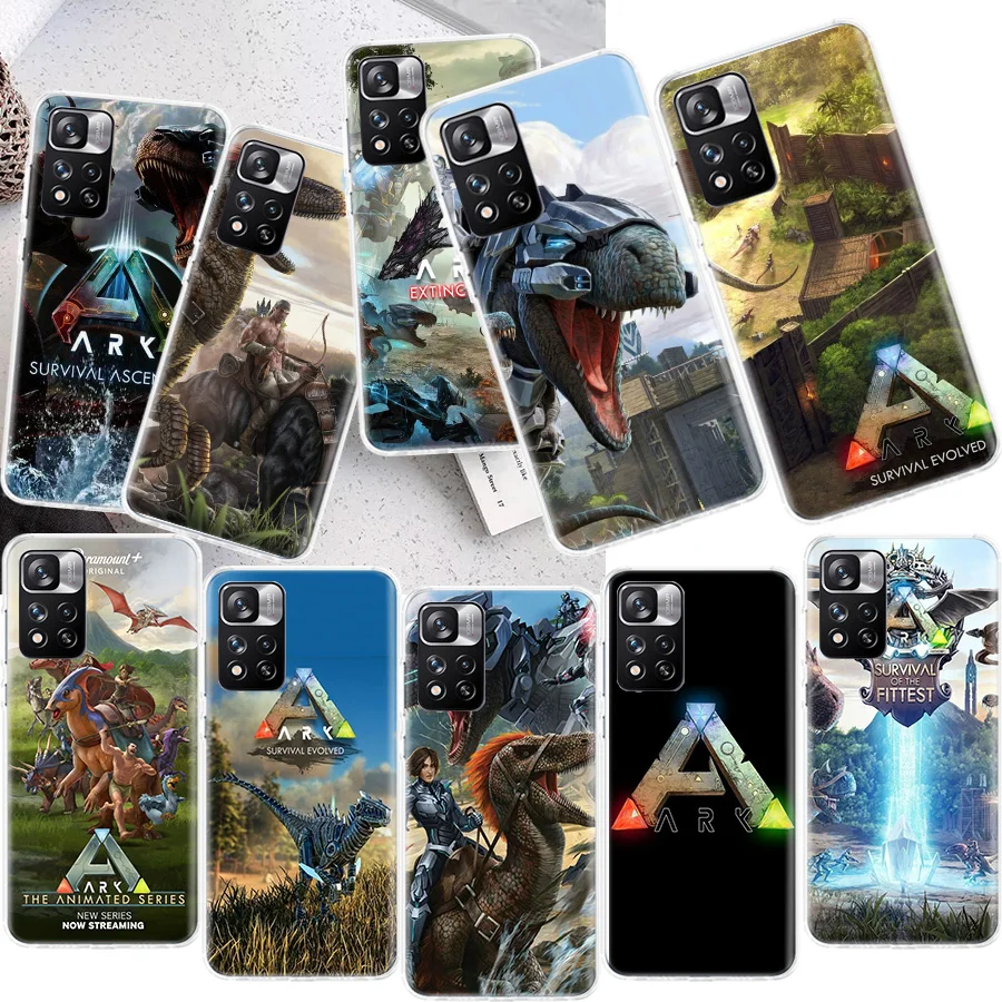 Чехол для телефона Game ARK Survival Evolved для Xiaomi Poco F7 Mi 15 14 Ultra X3 X5 X6 X7 M5 M5S M6 F6 F5 10T 11T 12T Pro 10 11 12 Lite Чехол для телефона Game ARK Survival Evolved для Xiaomi Poco F7 Mi 15 14 Ultra X3 X5 X6 X7 M5 M5S M6 F6 F5 10T 11T 12T Pro 10 11 12 Lite